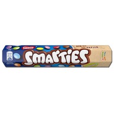 Smarties Chocolatées Avec Un Enrobage Sucré Coloré 38G