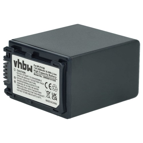 Batterie pour sony nex vg20e - pour,