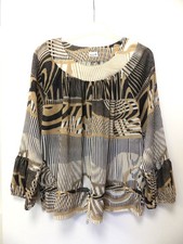 NEUVE, Blouse ATELIER CREATION, beige, Taille 42/44