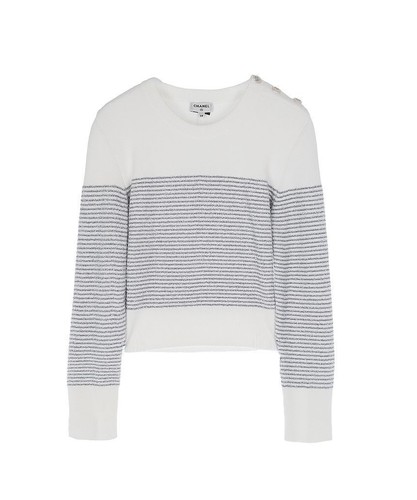 Chanel pull rayures coco - à,