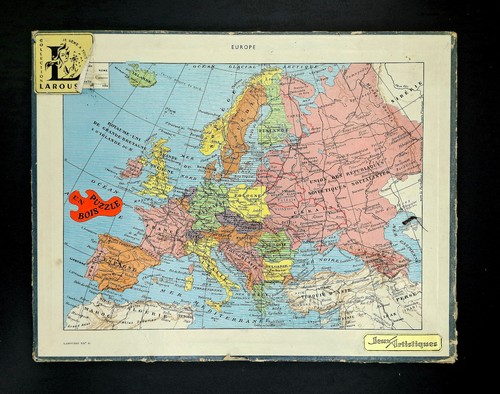 Puzzle bois europe map - puzzle,