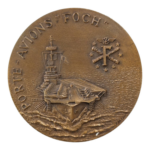France médaille porte - médaille, porte-avions