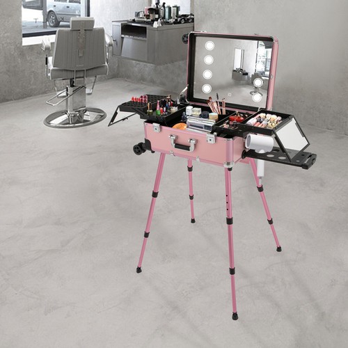 Cosmetic travel case rolling - cosmetic,