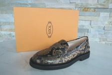 Tods Tod ´S Taille 35 Mocassins Chaussures Basses Slip-Ons College Ton Neuf