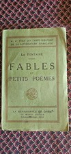 Fables petits poèmes la - et, poèmes-