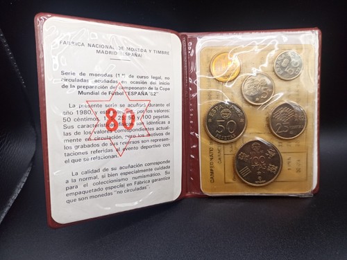 Coffret espagne 1980 1982 - espagne, 1980/1982