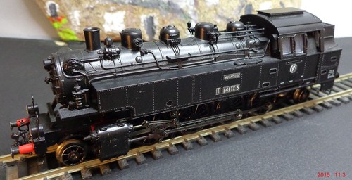 Locomotive vapeur 141 3 - vapeur,