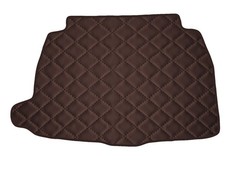Matelassé Cuir artificiel MARRON Tapis coffre pour Toyota CH-R, CHR hybride 2016