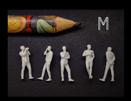 Set x5 figurine - 1/87,