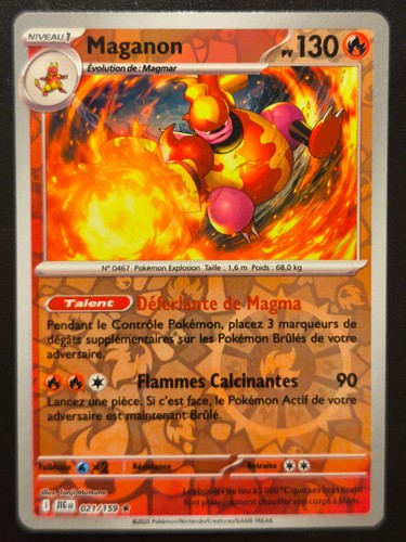 Carte pokémon maganon 021 159 - pokémon,