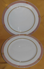 Lot de 2 assiettes plates