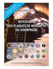 Nouveauté Répertoire des Plaques de Muselets du Champagne. LAMBERT Additif 2026 