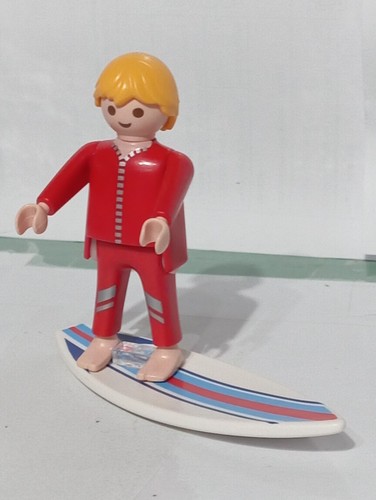 Playmobil figurine surfeur - figurine,