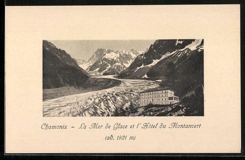 Cpa chamonix mer de - cpa, la