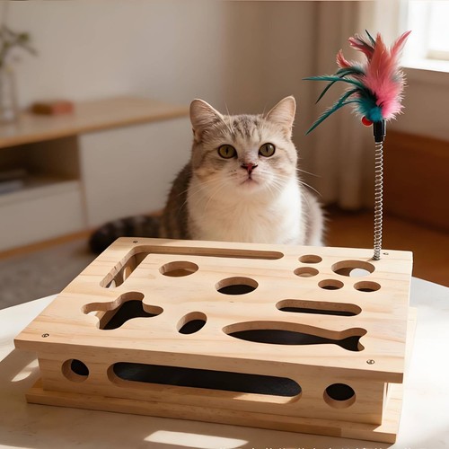 Jouet labyrinthe chat - jouet, de