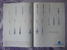 6/1993 PUB AEROSPATIALE MISSILE MILAN HOT EXOCET C-22 ASMP PLUTON ASLP FRENCH AD