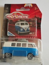 VOLKSWAGEN Combi Majorette bleu et blanc