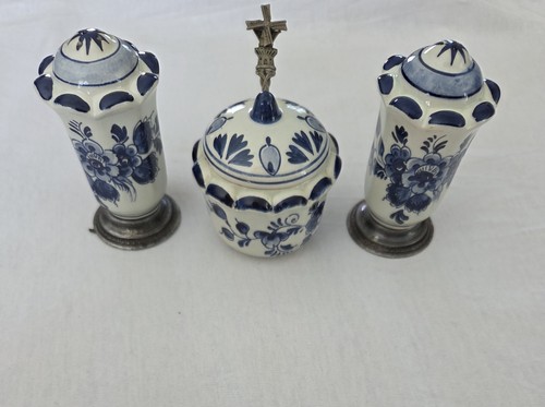 Miniature delft blue - blue, cruet