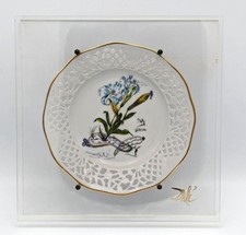 L’assiette Fleur Bleue DALI