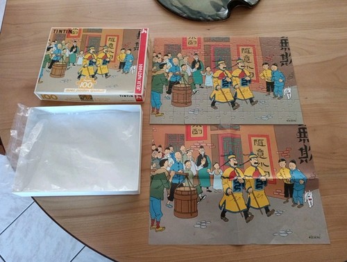 Puzzle tintin le lotus - -,