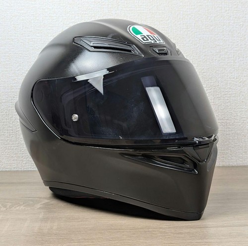 Agv matte black - s, face