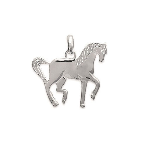 Pendentif cheval argent - cheval,