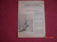 ANCIENNE  NOTICE  DE  MONTAGE  FAUCHEUSE   S&S TM 20 045 A / DEUTZ F1L514
