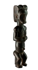Gardien Statuette Reliquaire Fang  Fetiche Gabon Art Africain - 17482