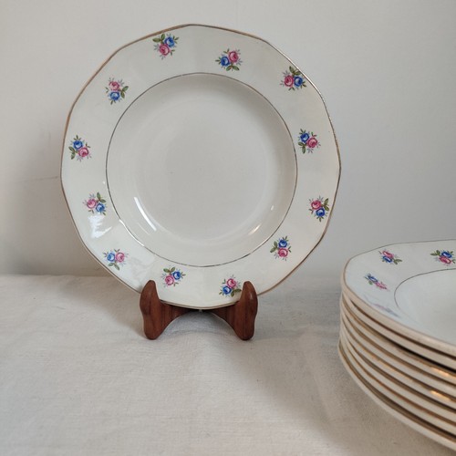 Assiettes creuses décor - creuses,