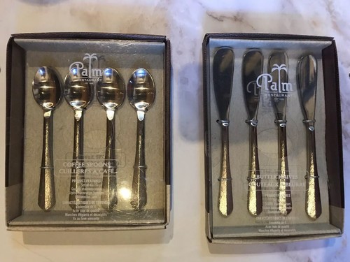 Palm set frosted stainless - set,
