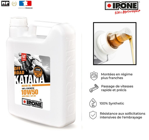 Huile ipone katana off road - huile,