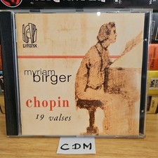 CD - MYRIAM BIRGER - CHOPIN -