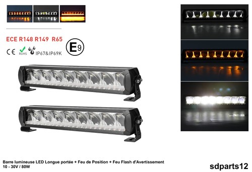 Barres lumineuse led - barres, 10-30v