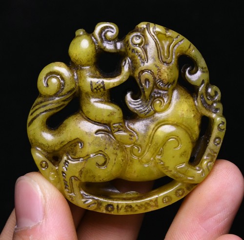 5cm old dynasty jade carved - 5cm,