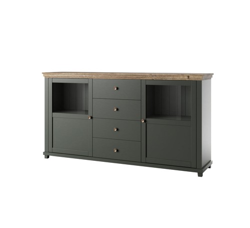 Buffet elda 181x42x93cm vert - elda, /