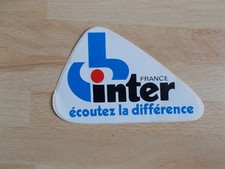 Autocollant radio FRANCE INTER