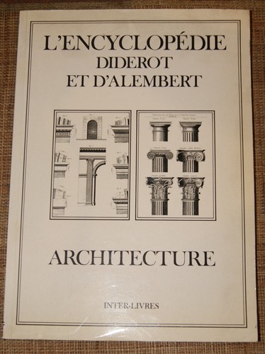 Encyclopedie diderot - diderot, &