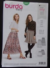 § patron BURDA 6357 jupe femme tailles 36 à 46