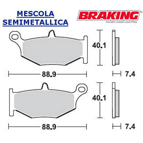 924sm1 plaquette frein - 924sm1,