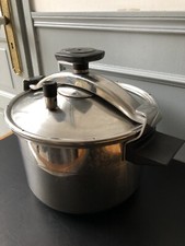 Vintage Autocuiseur cocotte minute SEB 8 litres Aluminium Panier Soupape