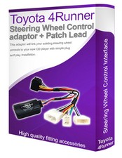 Toyota 4Runner Radio Stéréo Adaptateur Câble, Brancher Votre Commandes Du Volant