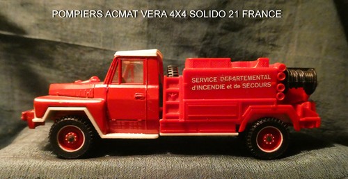 Pompiers acmat vera 4x4 solido - vera,