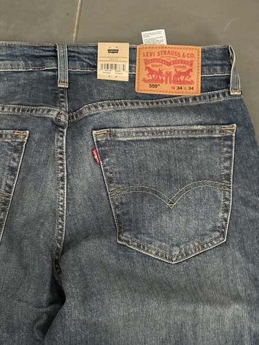 Nwt levi denim 559 relaxed - 559,