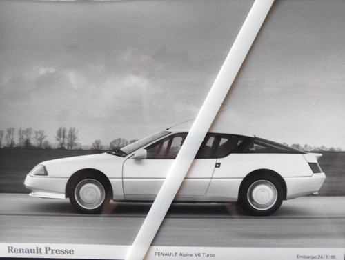 Photo presse renault - renault, v6