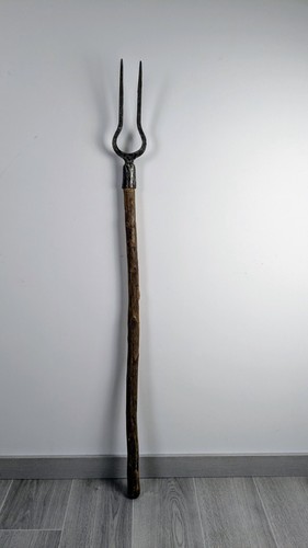 Ancienne fourche deux dents - ancienne,