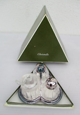 Serviteur métal argenté