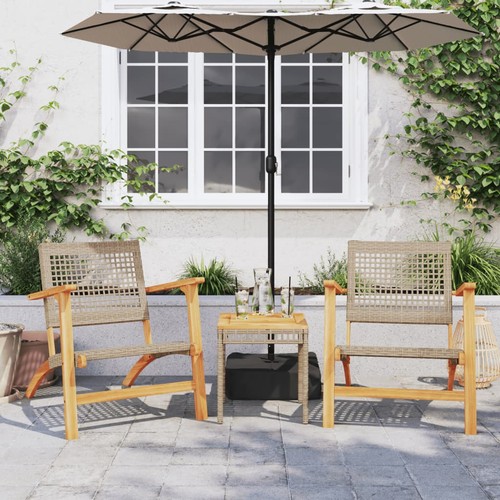 Lot chaises de jardin - 2,