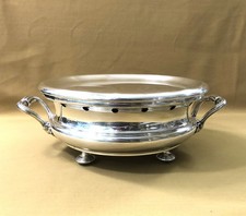 chauffe plat CHRISTOFLE métal argenté ( Réchaud Centre de table Dessous plat )