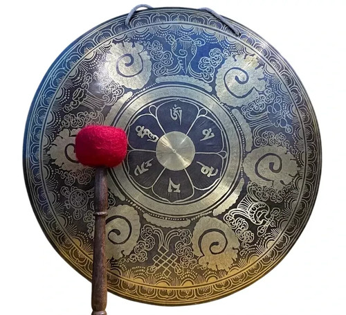 Gong fait main tibétain 22 - de,