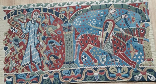 Tapisserie des flandres - tapisserie, au